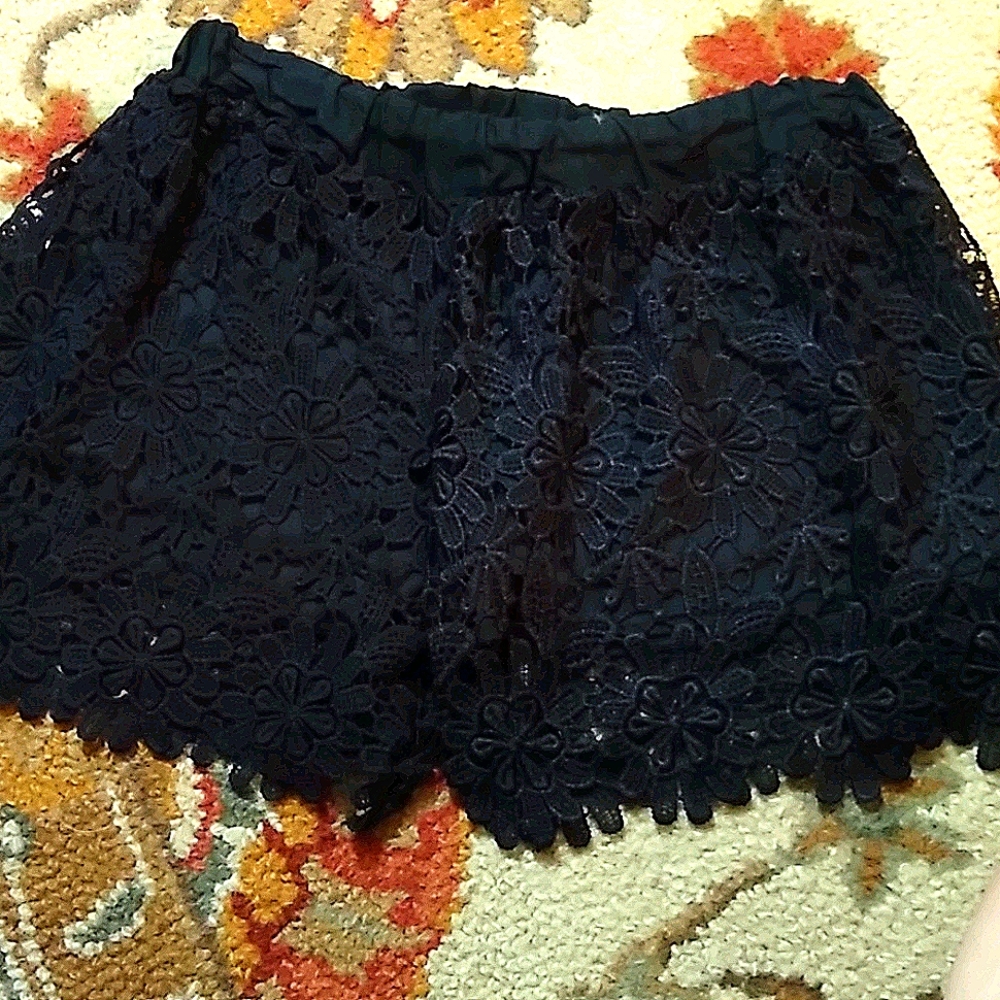 Lace shorts